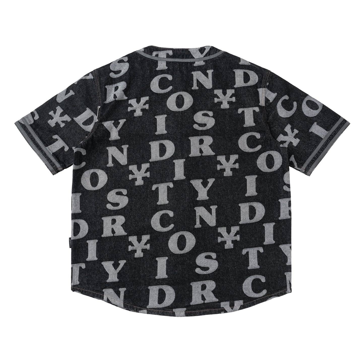 Dirtycoin Monogram Denim Shirt