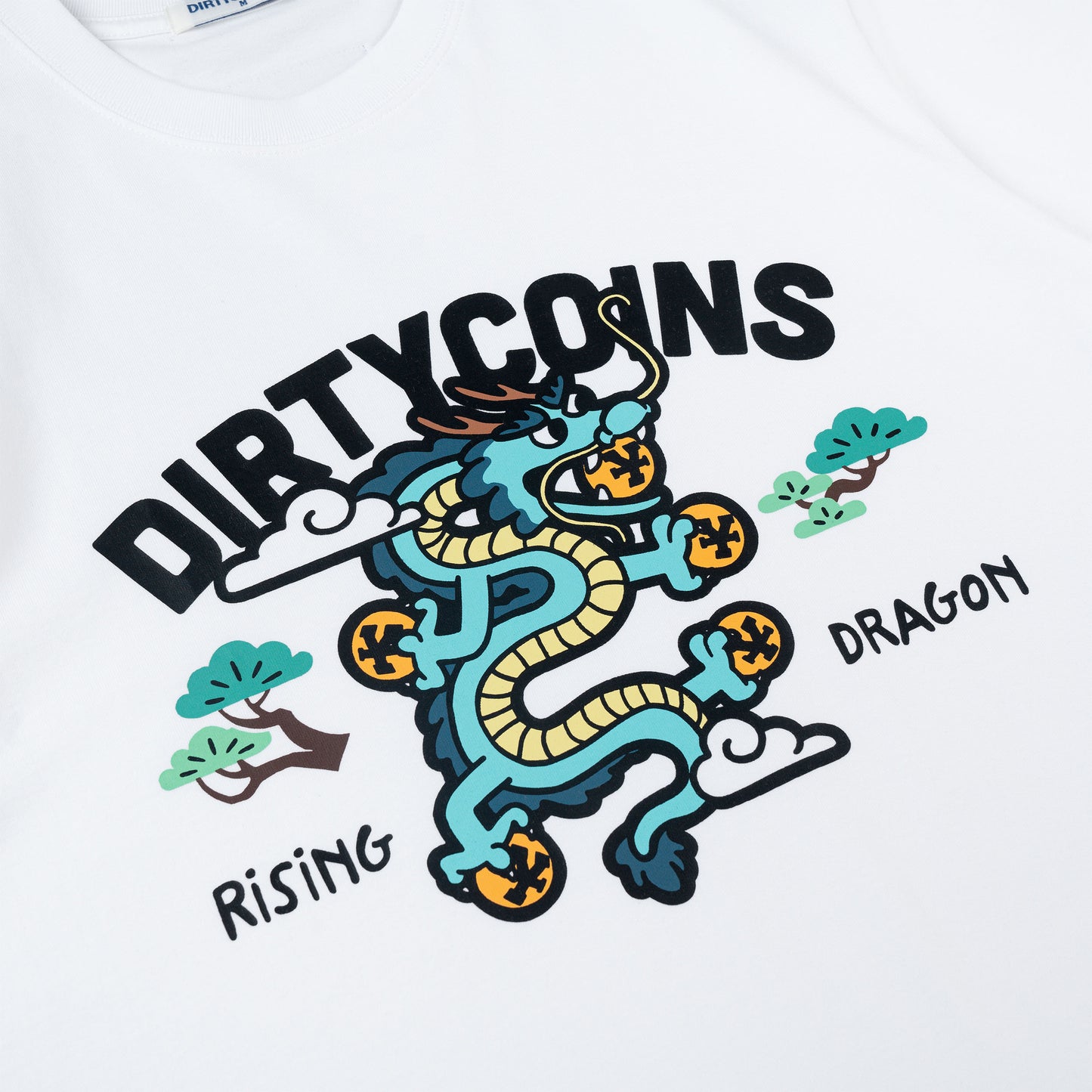 Rising Dragon Dirtycoins T-shirt