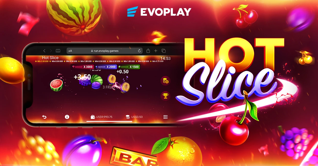 Hot Slice slot game with fruits screenshot 1